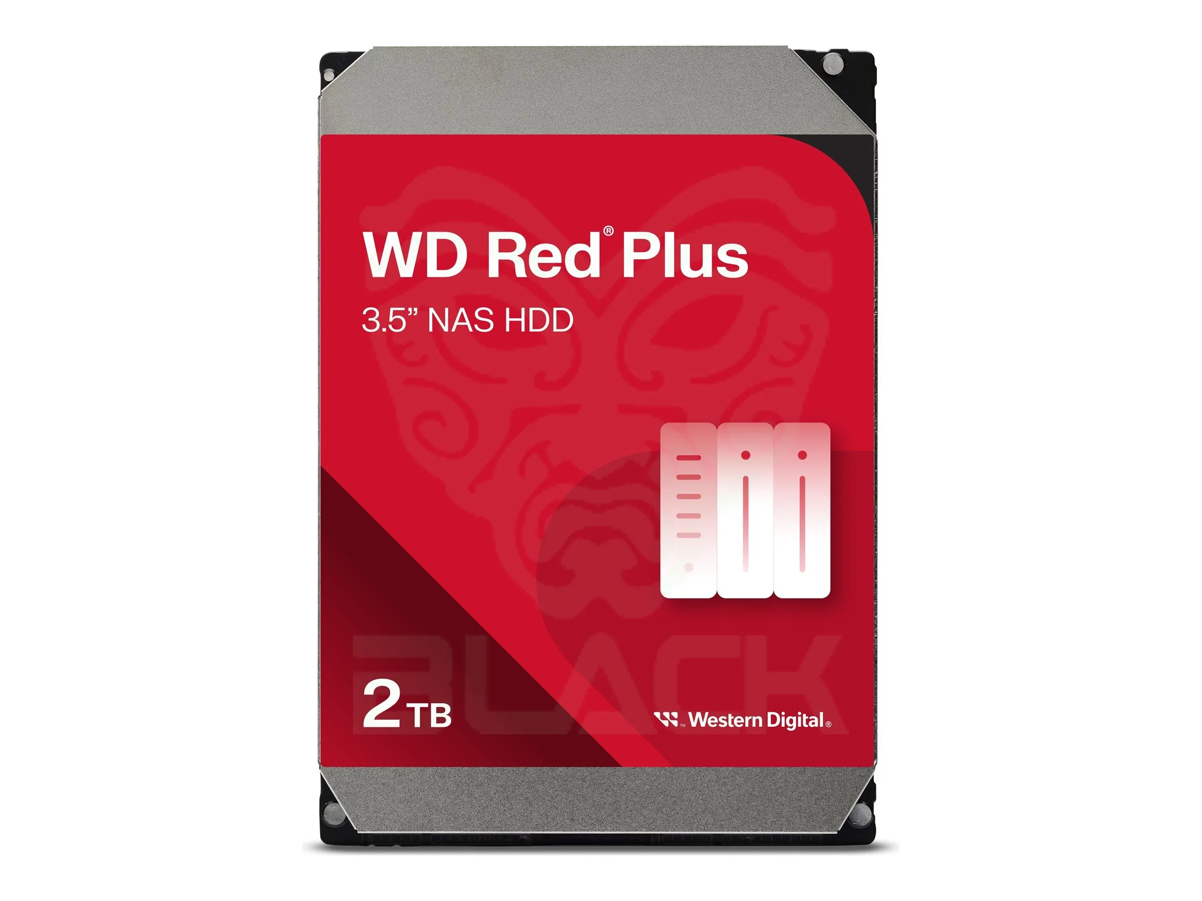 Disco Rigido Wd 2TB Red Plus Nas 64MB Sata 5400rpm