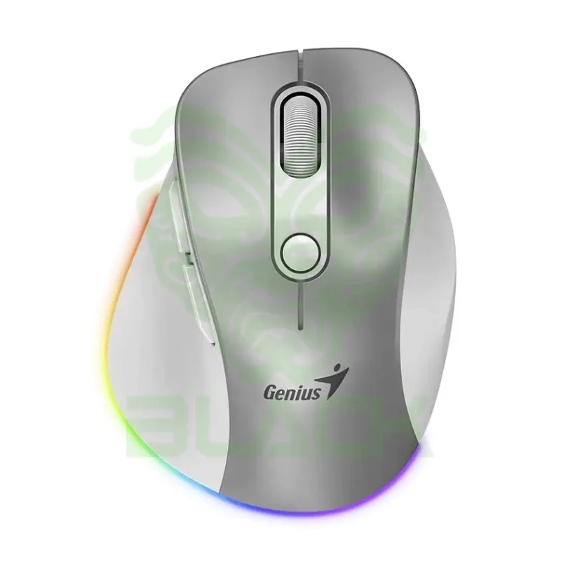 MOUSE INALAMBRICO GENIUS ERGO 9000S PRO PLATA