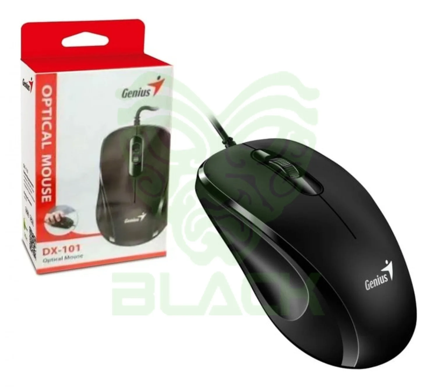 MOUSE USB GENIUS DX-101 BLACK