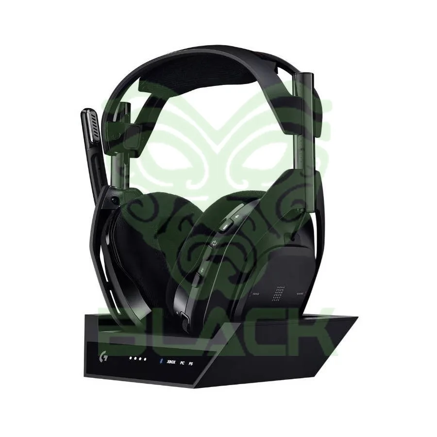 Auricular Gamer Inalámbrica + Base, Logitech Astro A50 X Negro