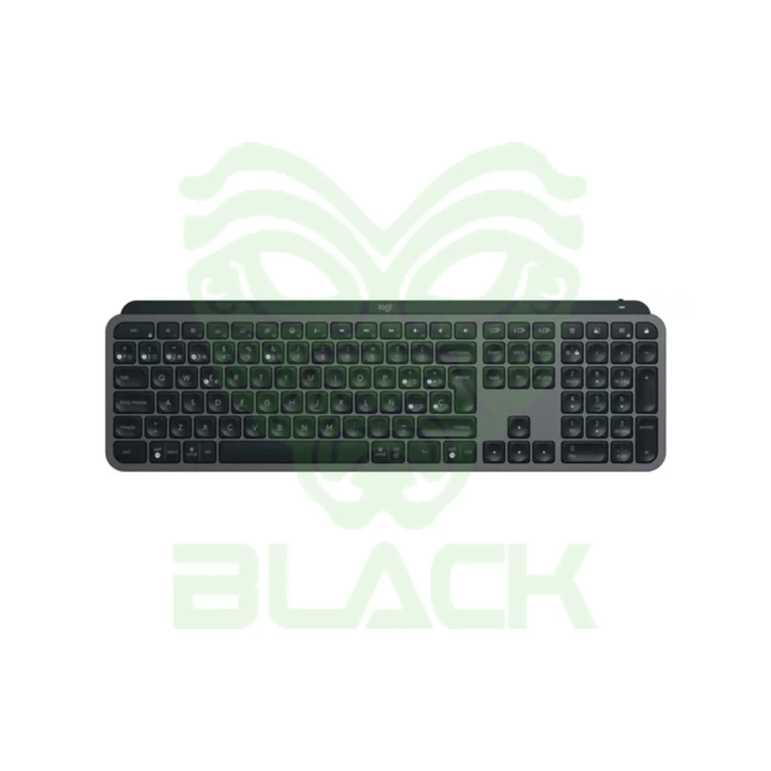 Teclado Logitech Inalámbrico Mx Keys Español Negr...