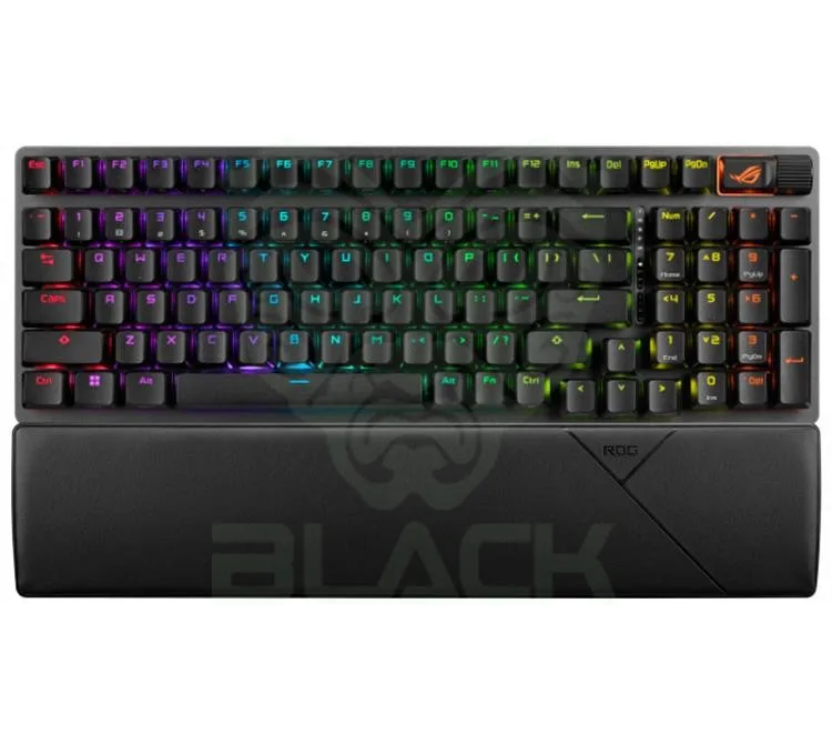 Teclado Mecanico ASUS ROG Strix X901 Scope II Wireless 2.4GHz Bluetooth 96% Switch Nx Snow Esp RGB