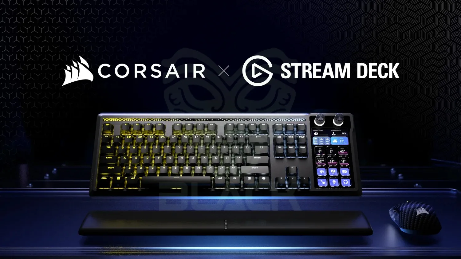 Teclado Mecánico Corsair Galleon 100 Sd Stream Deck Integrado