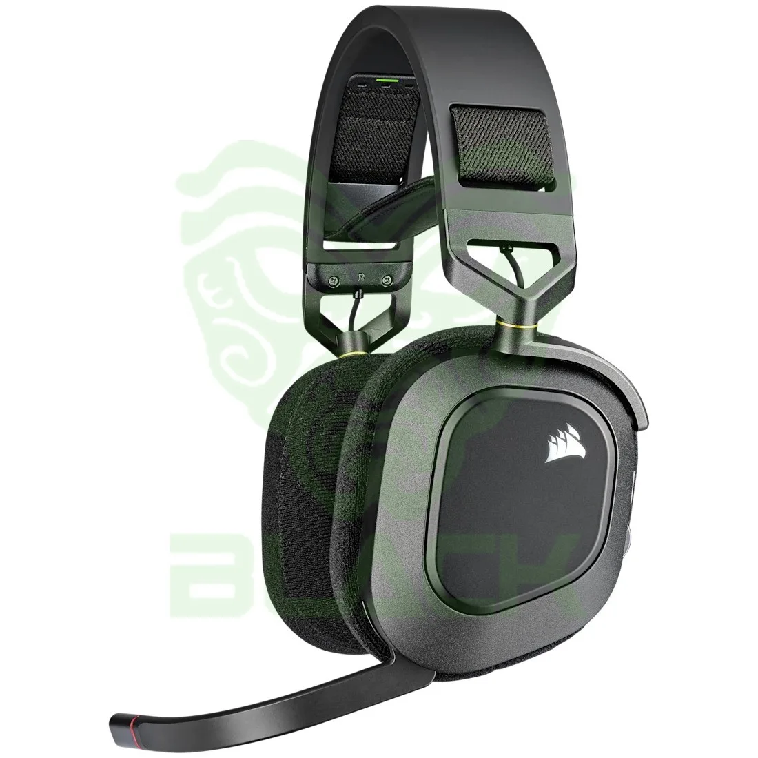 AURICULAR CORSAIR GAMING HS80 WIRELESS CARBON RGB