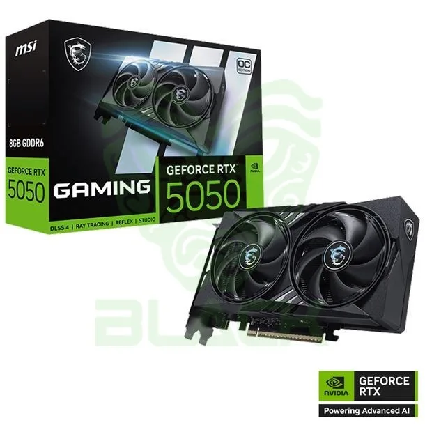 Placa De Video MSI Geforce Rtx 5050 8GB Gaming Oc