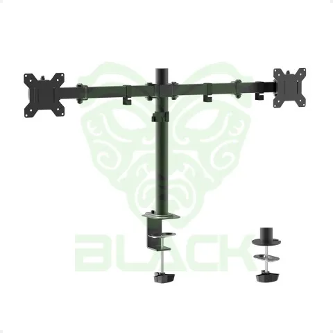 SOPORTE DE MONITOR FANTECH PROMOUNT MBD1 DOBLE 13” A 32” VESA HASTA 9KG