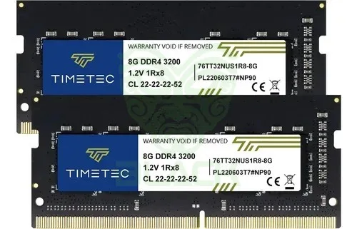 Memoria Timetec DDR4 16GB 3200MHz Bulk
