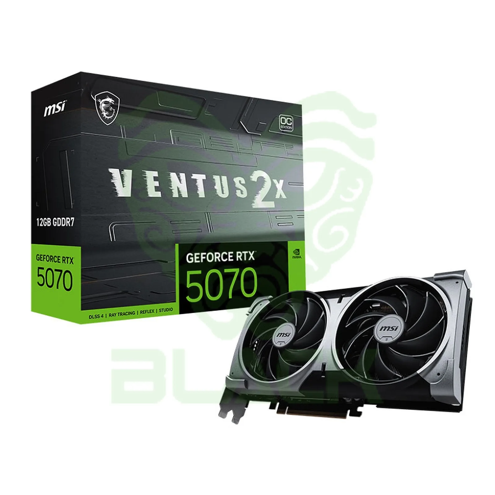 Placa De Video MSI Geforce Rtx 5070 12GB Gddr7 Ventus 2x Oc