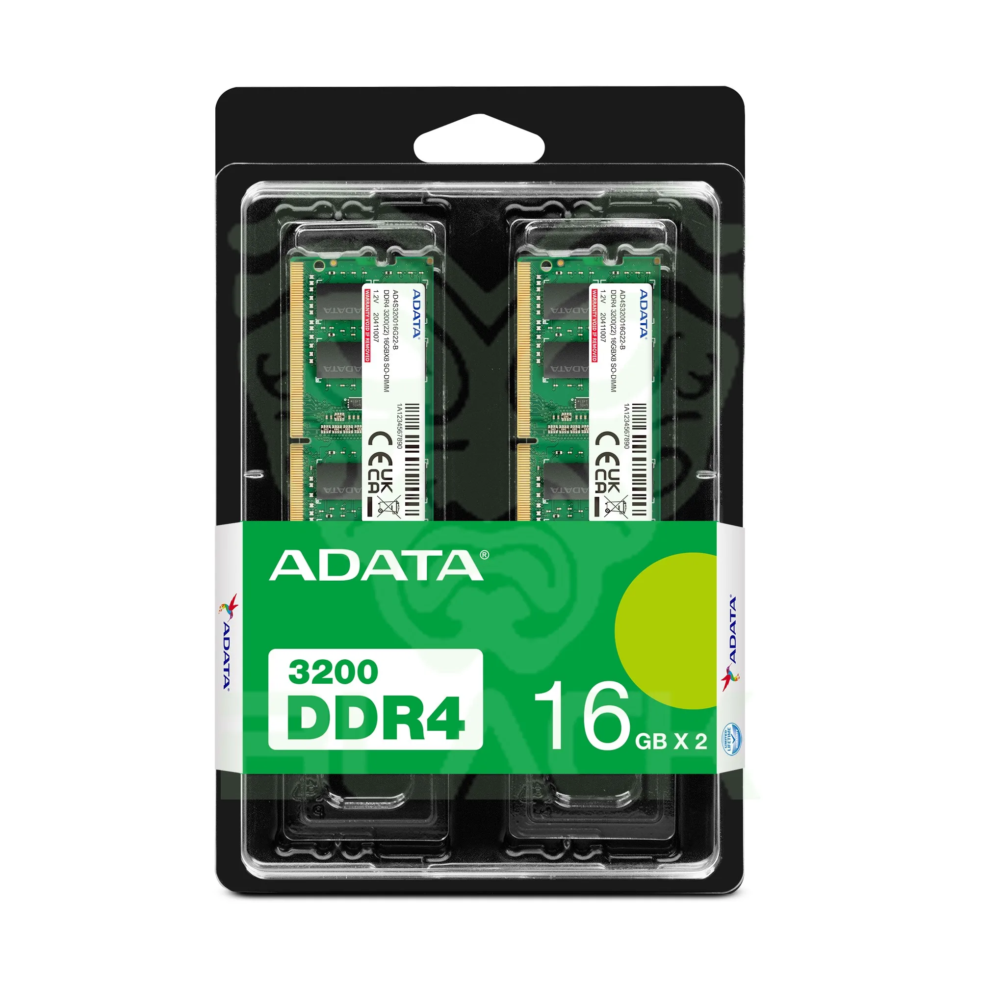 Wicgtyp UDIMM 16GB DDR4 3200MHz