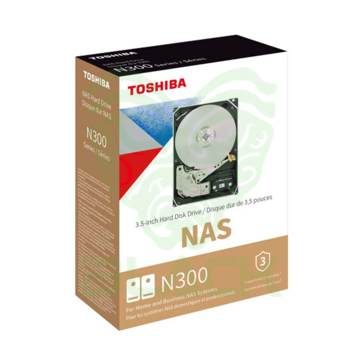 Disco Duro Interno Toshiba 16TB N300 Nas Sata III 3,5