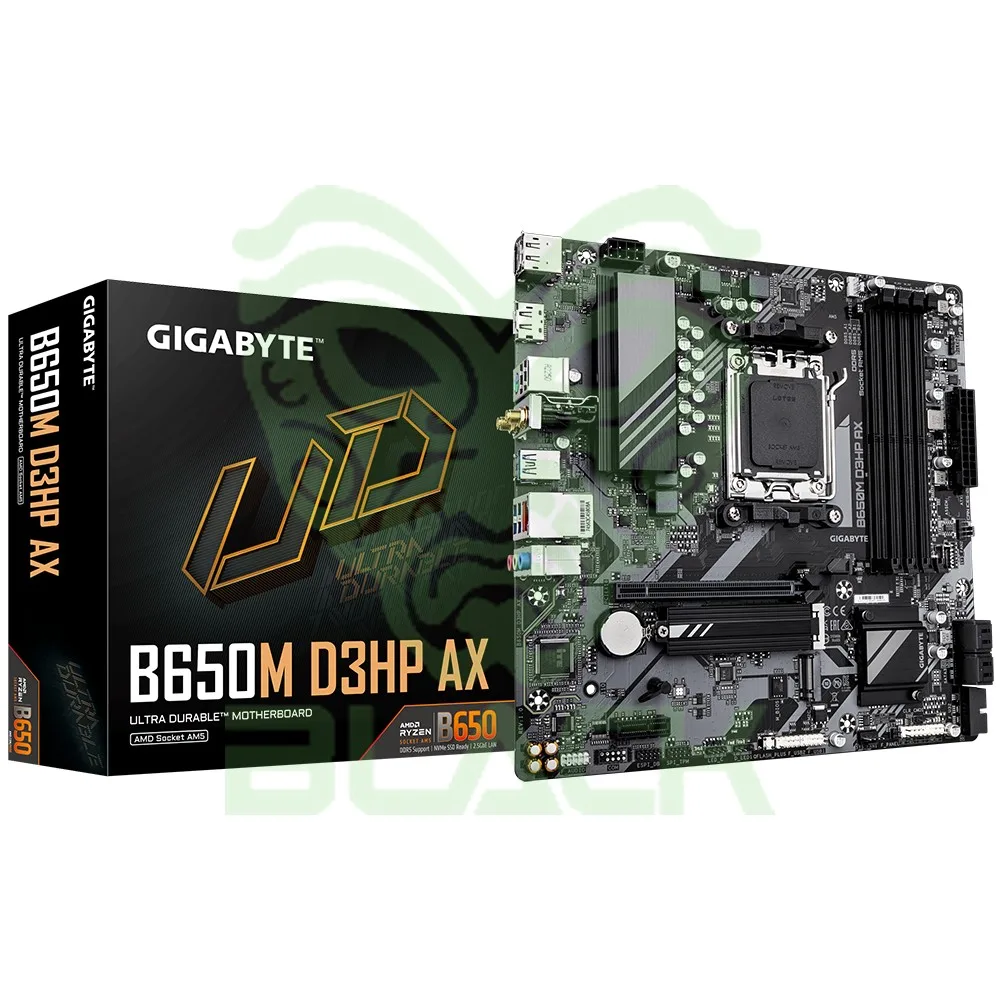 MOTHER GIGABYTE B650M D3HP AX DDR5 AM5 (SERIE 7000/8000)