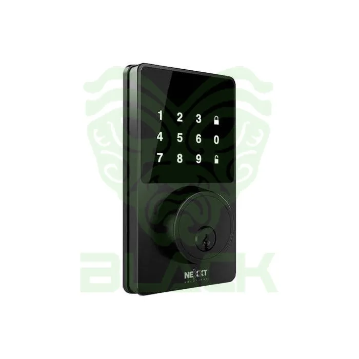 CERRADURA NEXXT HOME SMART WIFI DOOR LOCK NEGRO