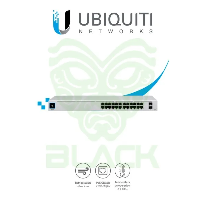 Switch Ubiquiti Unifi 24 (16 10GE-8 2.5ge-2 25gsfp28) L3
