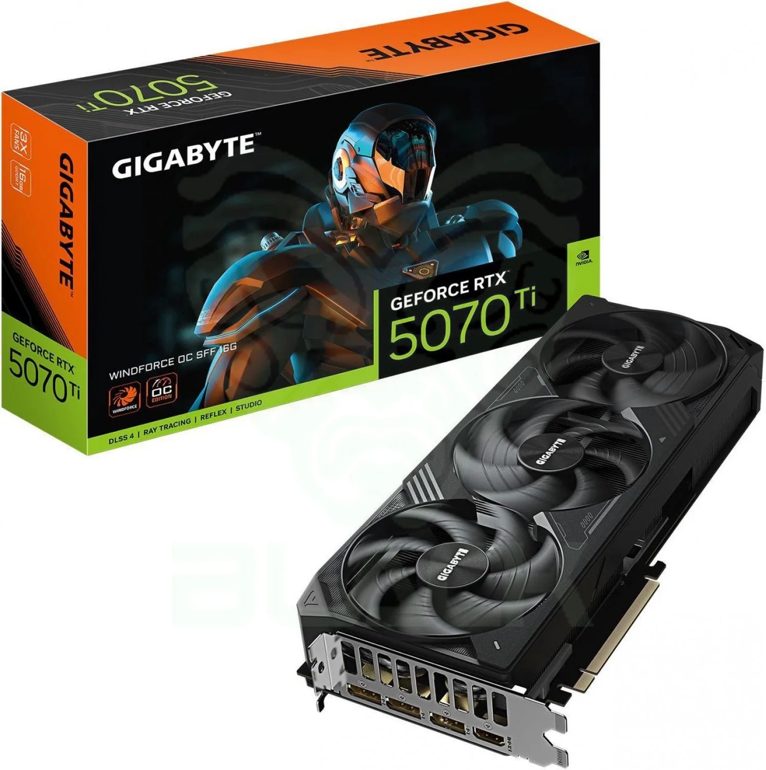 Placa De Video Gigabyte Rtx 5070ti Wf3 Oc 16GB
