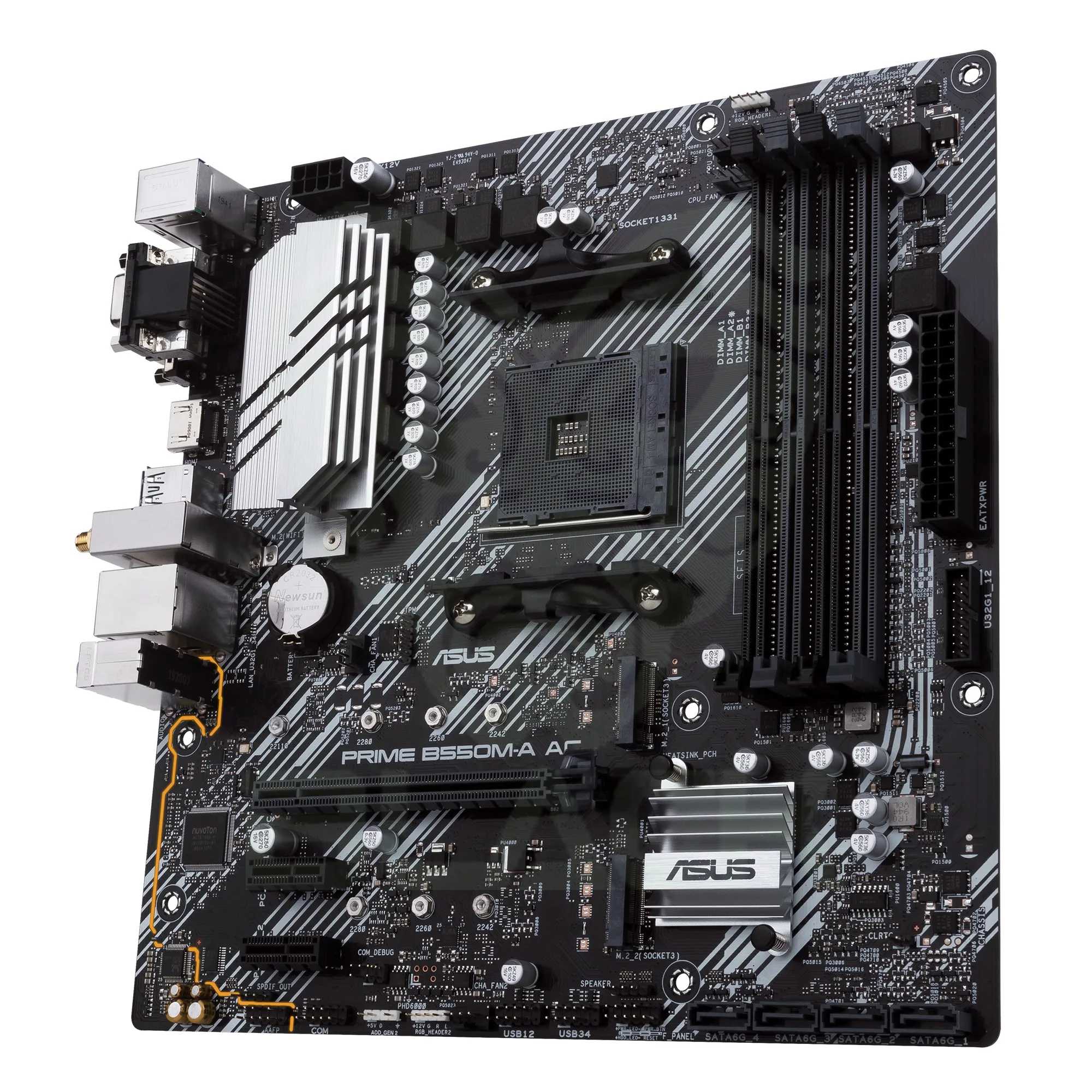 MOTHER ASUS PRIME B550M-A AC WIFI SOCKET AM4