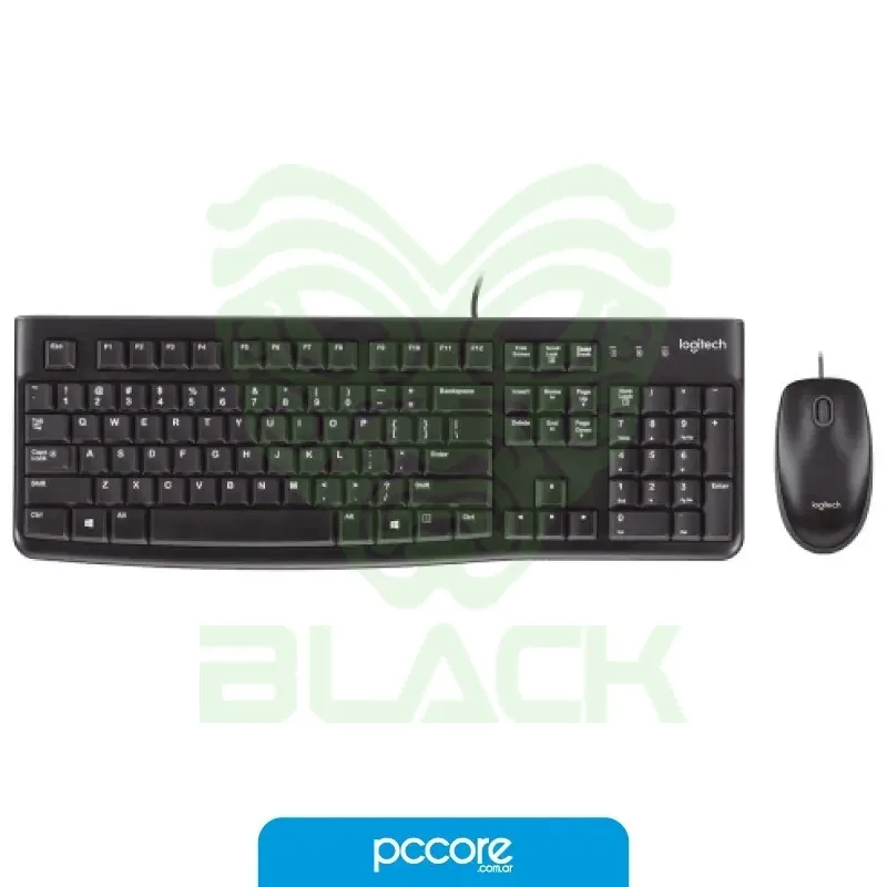Combo Teclado Mouse USB Logitech Mk120