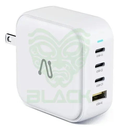CARGADOR DE PARED MEGA 100W BLANCO C/CABLE