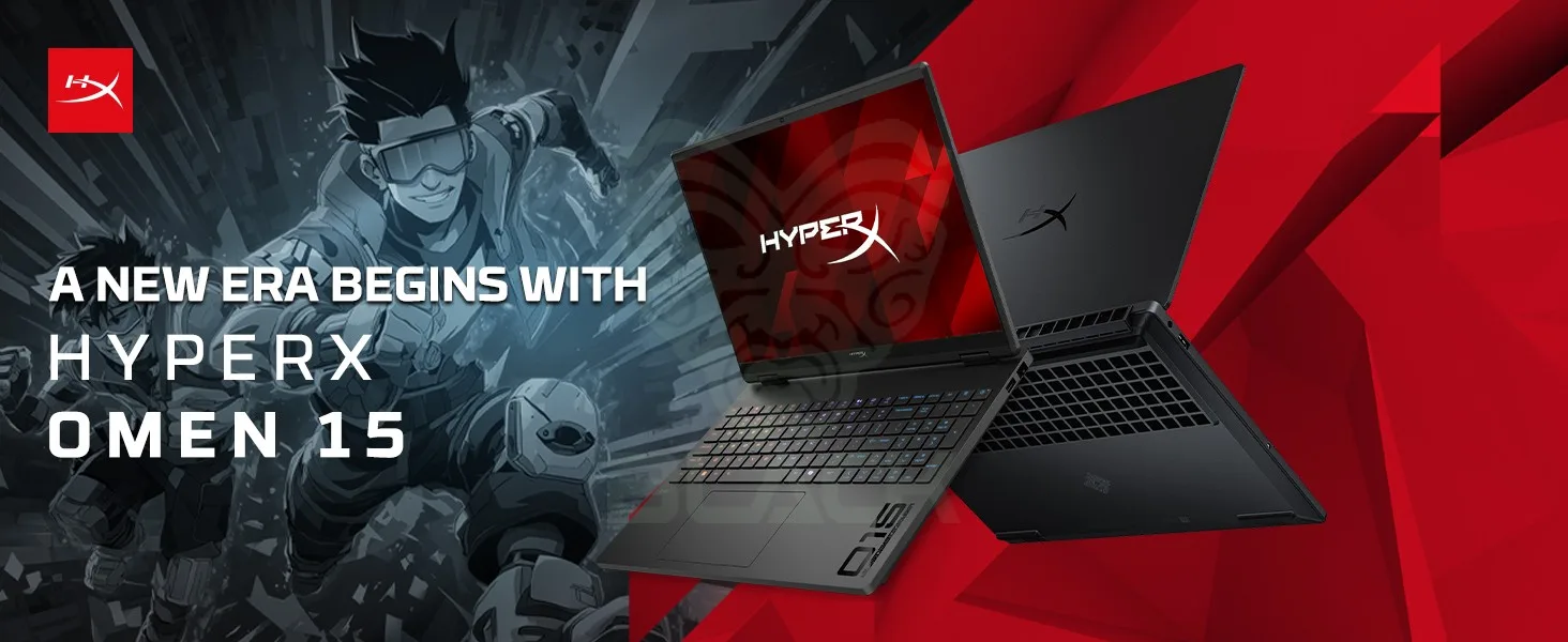 Notebook Gamer Hyper X Omen 15 15.3