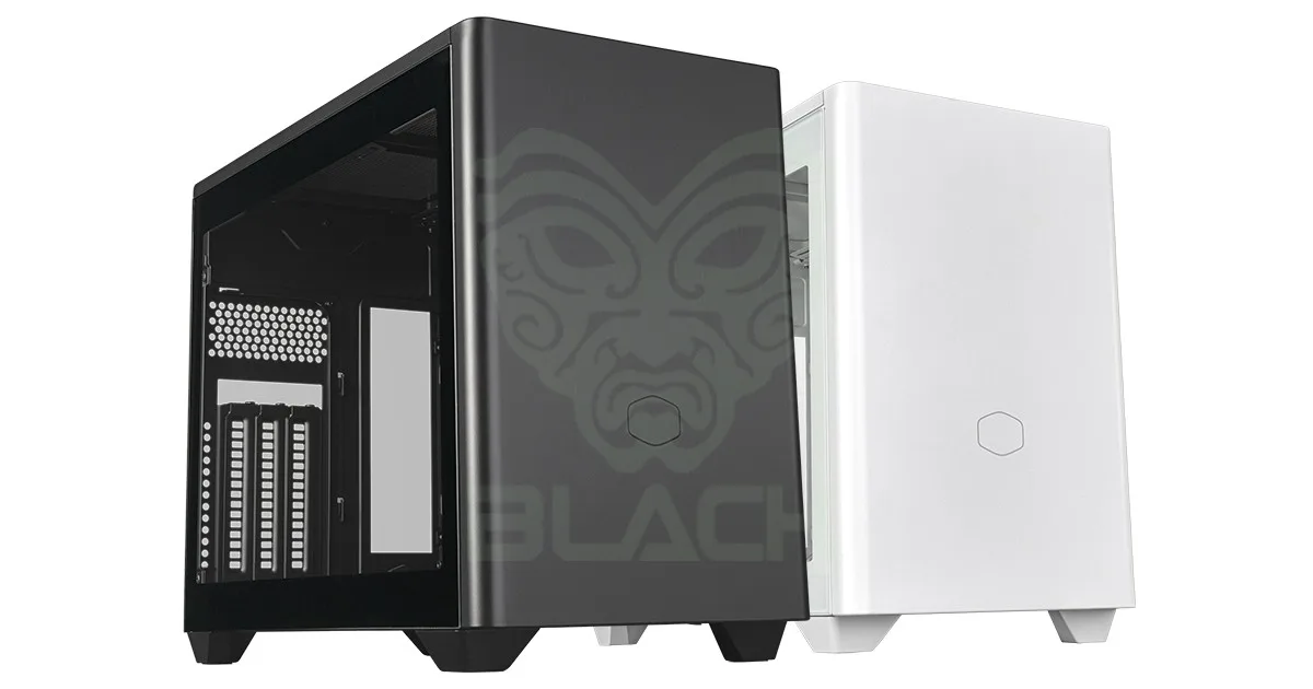 GABINETE COOLER MASTER MASTERBOX NR200P BLACK MINI ITX + MOUSE CORSAIR M75 LAUNCH EDITION + MOUSE PAD CORSAR XL
