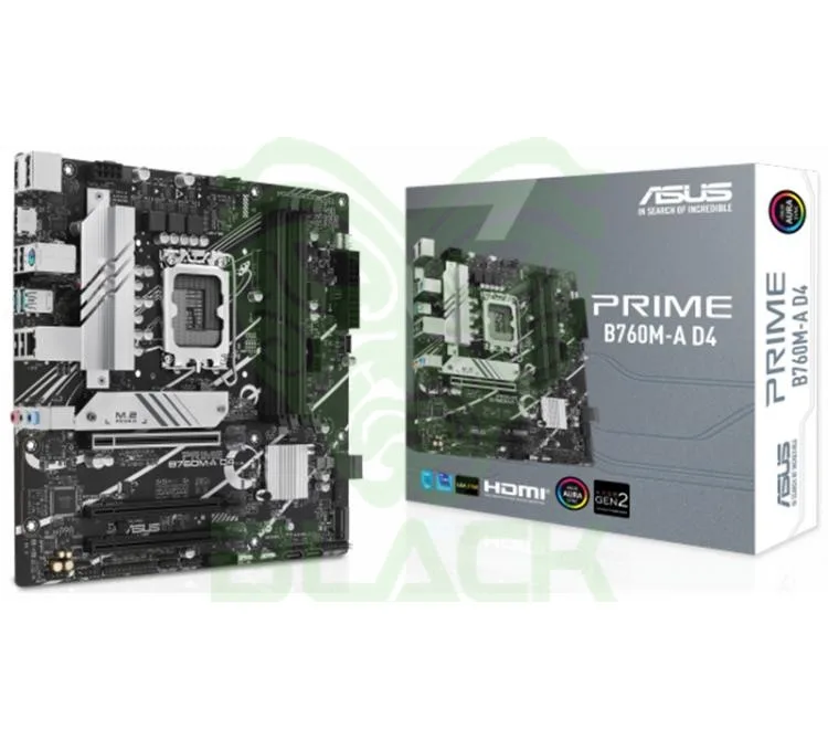 Mother ASUS Prime B760M-A D4 12/13th Gen LGA1700 DDR4