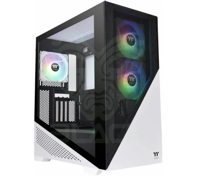 Gabinete Thermaltake Dividier 370 Tg ARGB 3x120mm ARGB White Vidrio Templado
