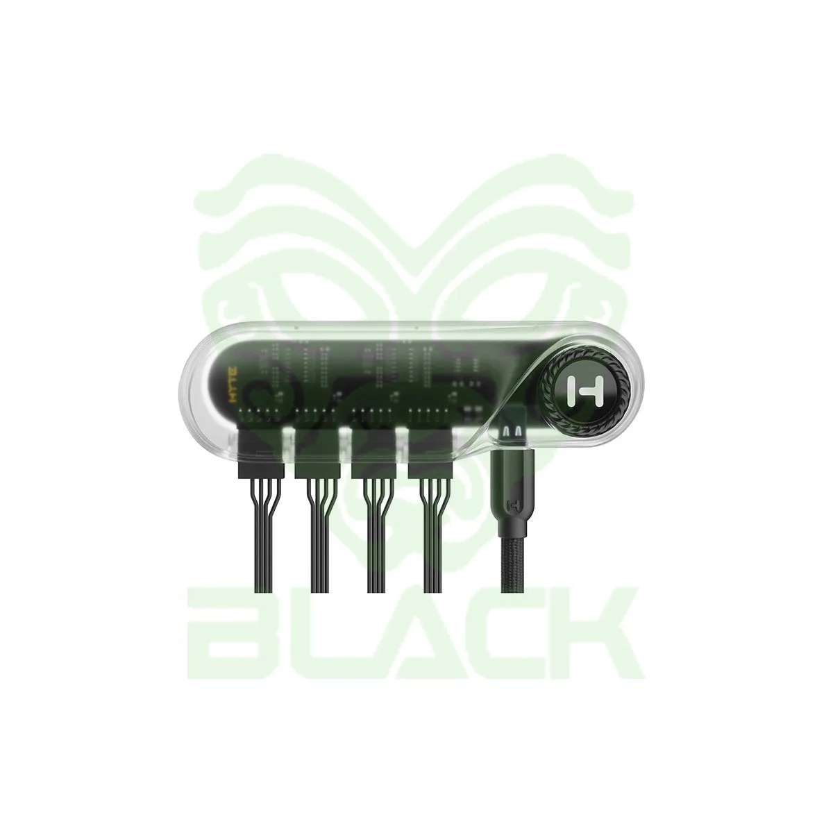 POWERED USB HUB HYTE 4X USB 2.0 - USB-C 5V 4A MAGNETIC
