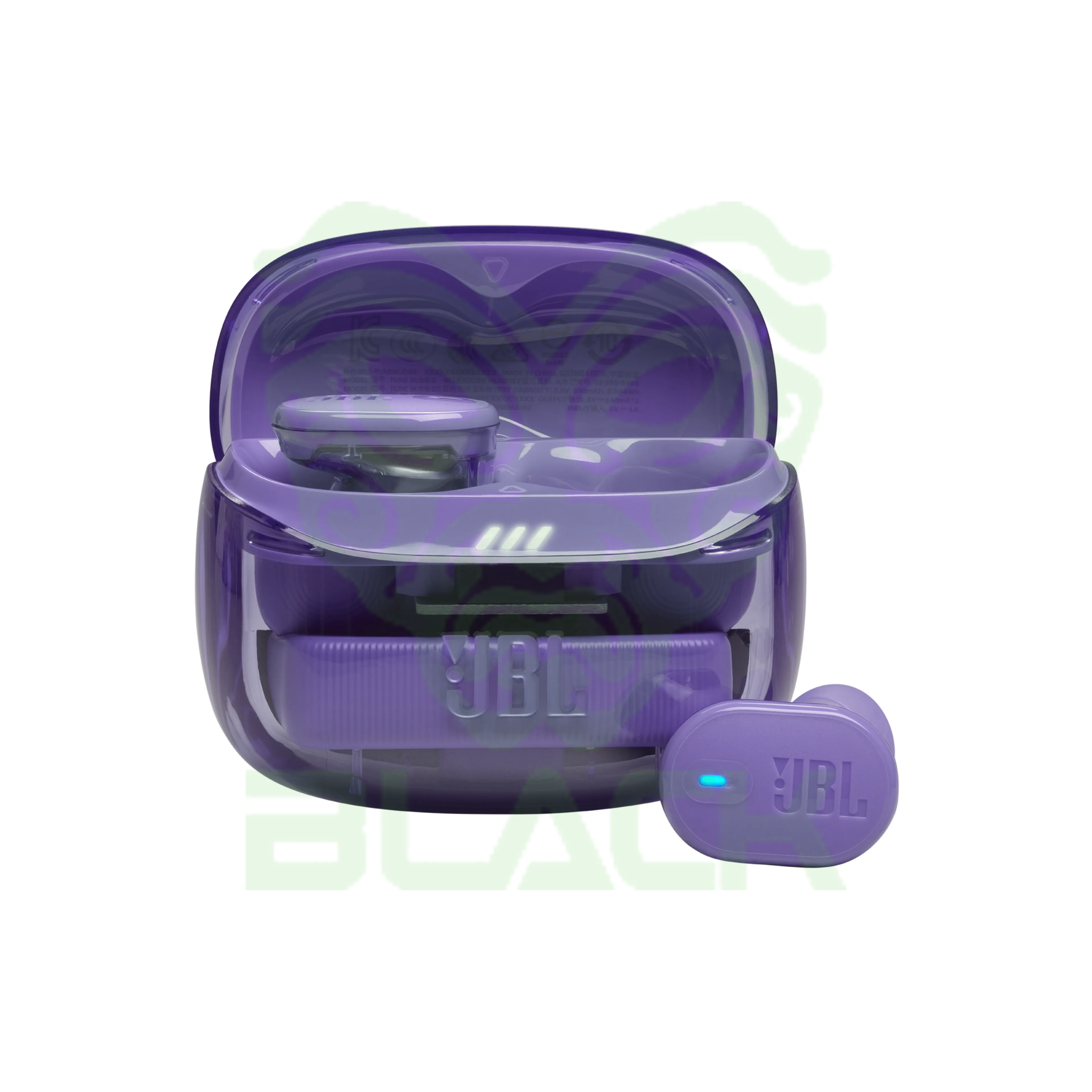 Auricular Jbl Tune Buds2 Ghost Tws Anc Violeta
