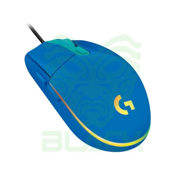 MOUSE LOGITECH G203 LIGHTSYNC BLUE USB