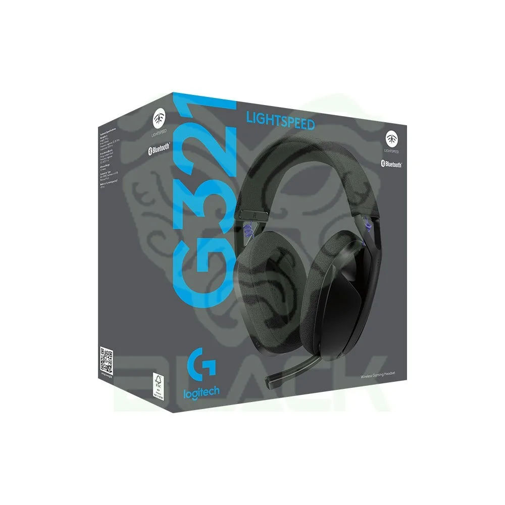 AURICULARES LOGITECH G321 WIRELESS 2.4GHZ BLUETOOTH 5.2 LIGHTSPEED WHITE 20HS