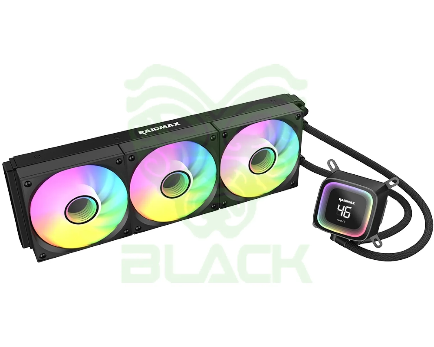 WATER COOLER CPU RAIDMAX DIGITAL LD360 ARGB BLACK