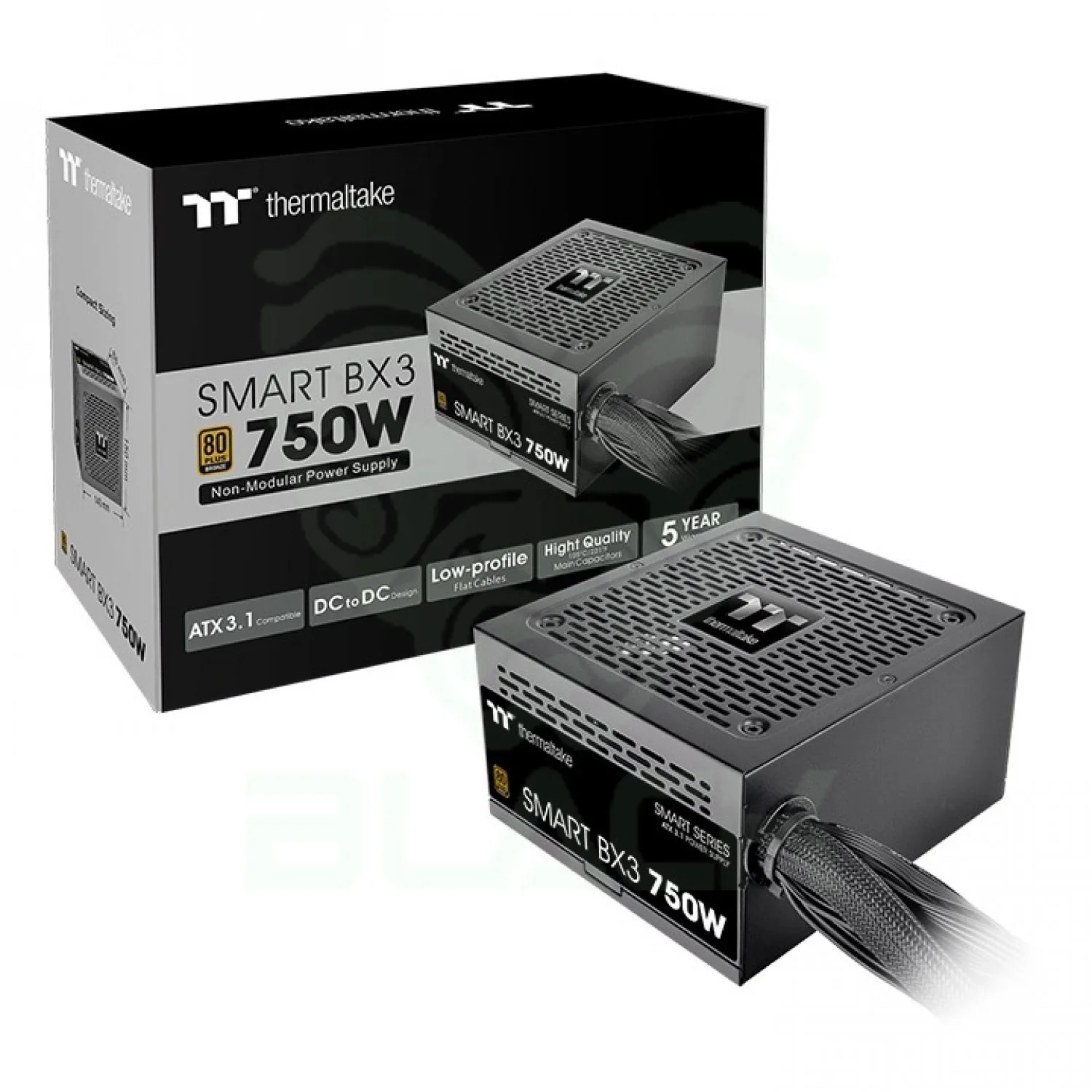 FUENTE GAMER THERMALTAKE SMART BX3 750W 80 PLUS BRONZE