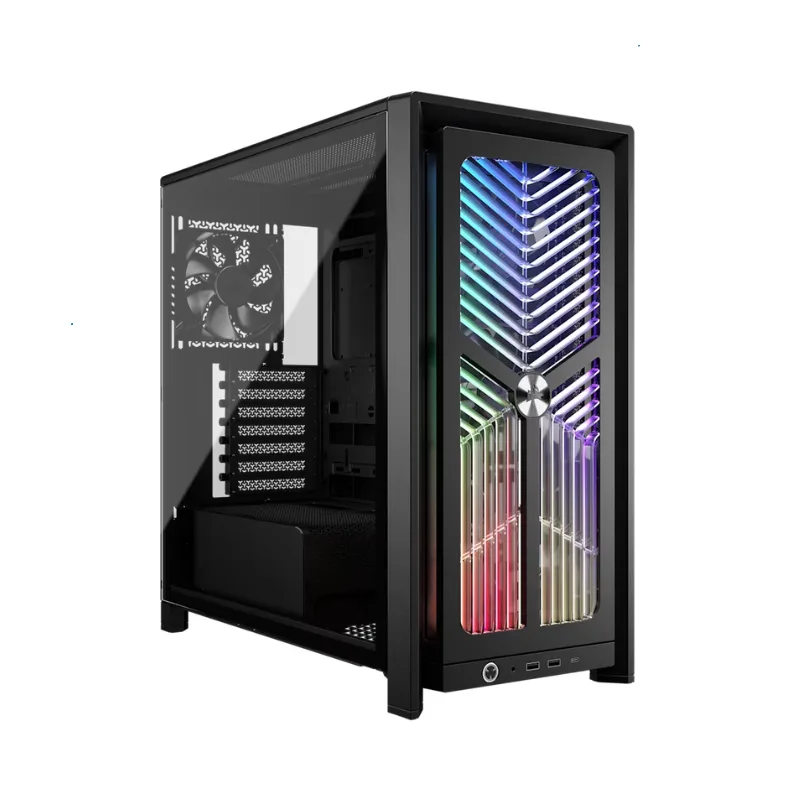 Gabinete Corsair Frame 4000x Rs Mid-tower Tg Fan X3 Black