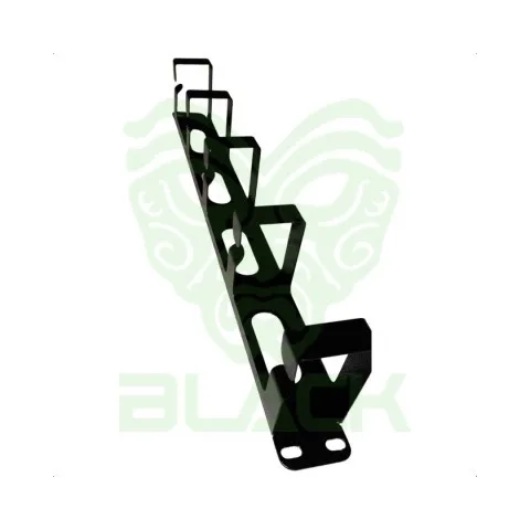 Organizador Glc 19` 2u Negro De Cable