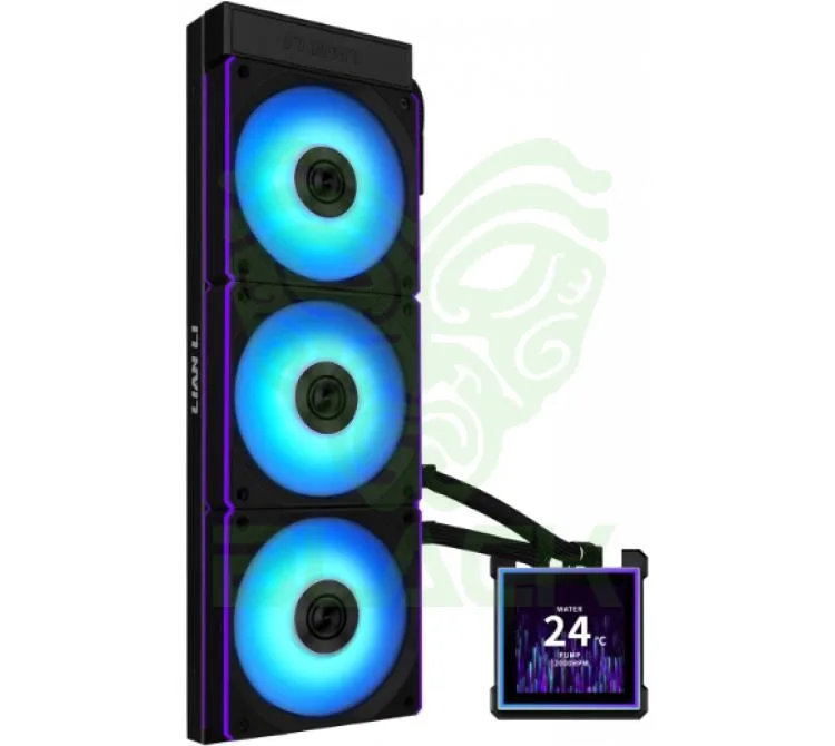 Cooler CPU Lian Li Hydroshift II Lcd-s 360cl Black Lcd Screen Water Cooler