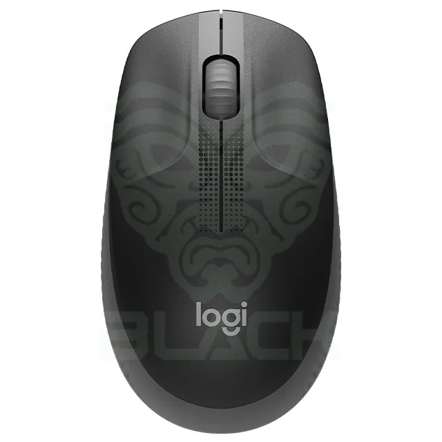 MOUSE LOGITECH M190 BLACK WIRELESS 2.4GHZ