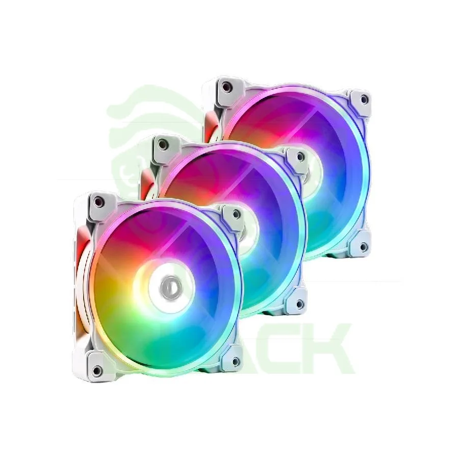 ID-COOLING ZF-12025-ARGB-TRIO-SNOW