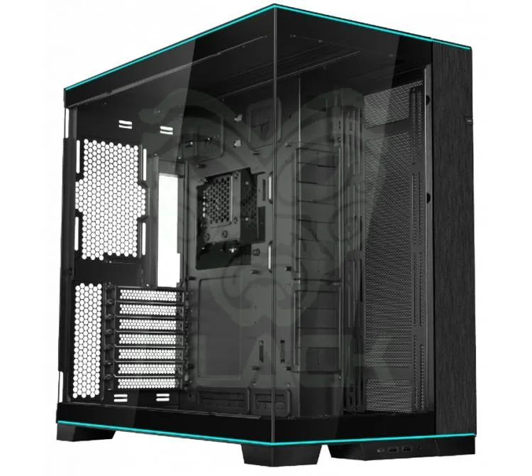 Gabinete Lian Li O11 Dynamic Evo ARGB Strips Black Dual Chamber Vidrio Templado 270° Usb-c