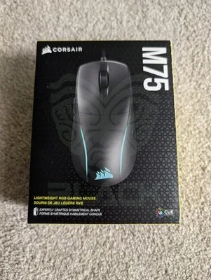 MOUSE CORSAIR GAMING LIGHTWEIGHT RGB WIRED BLACK