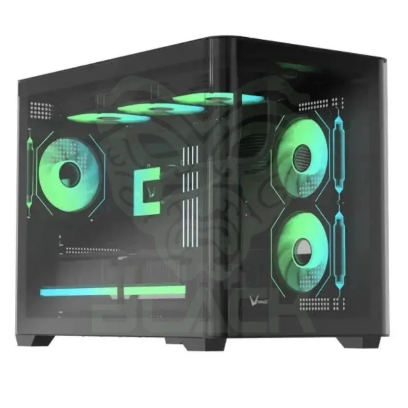 Tecware Fusion 2 Air - M-atx 3x Fan De 120mm(black) (twca-fus2a-bk)
