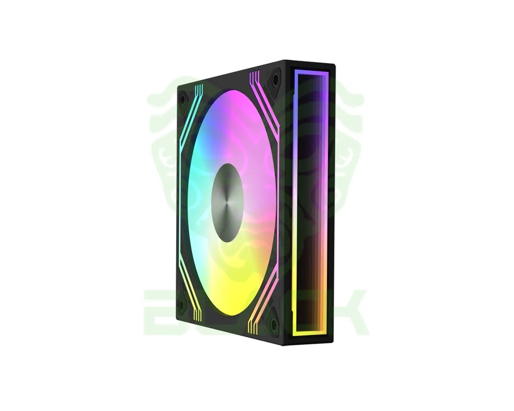 COOLER FAN MODULAR 3X120MM RAIDMAX ARGB PWM BLACK