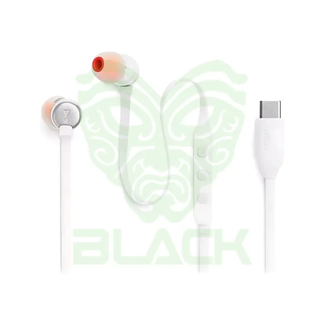AURICULAR JBL T310C CABLEADO USB C BLANCO
