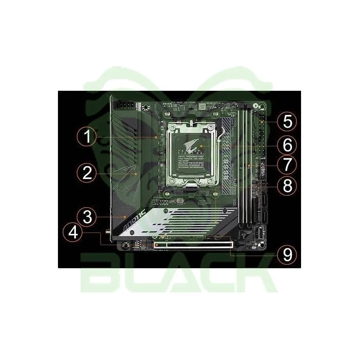 MOTHER GIGABYTE (AM5) B650I AORUS ULTRA