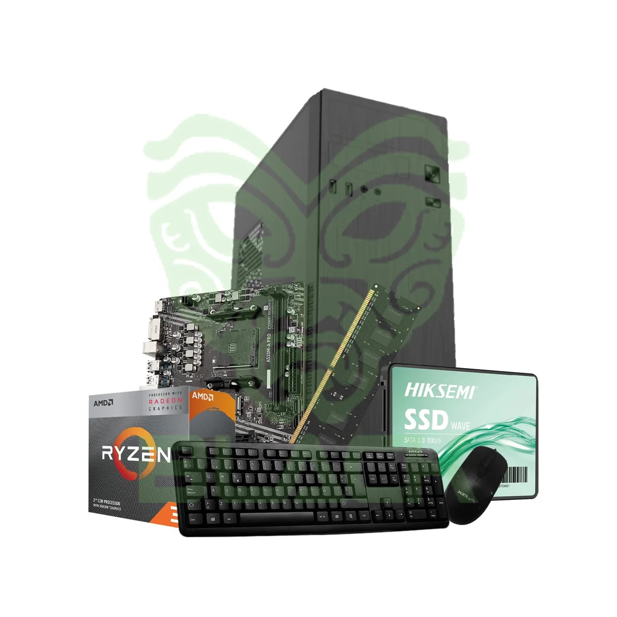 PC KELYX AMD RYZEN 3-3200G 8G SSD 480GB (GIGA)