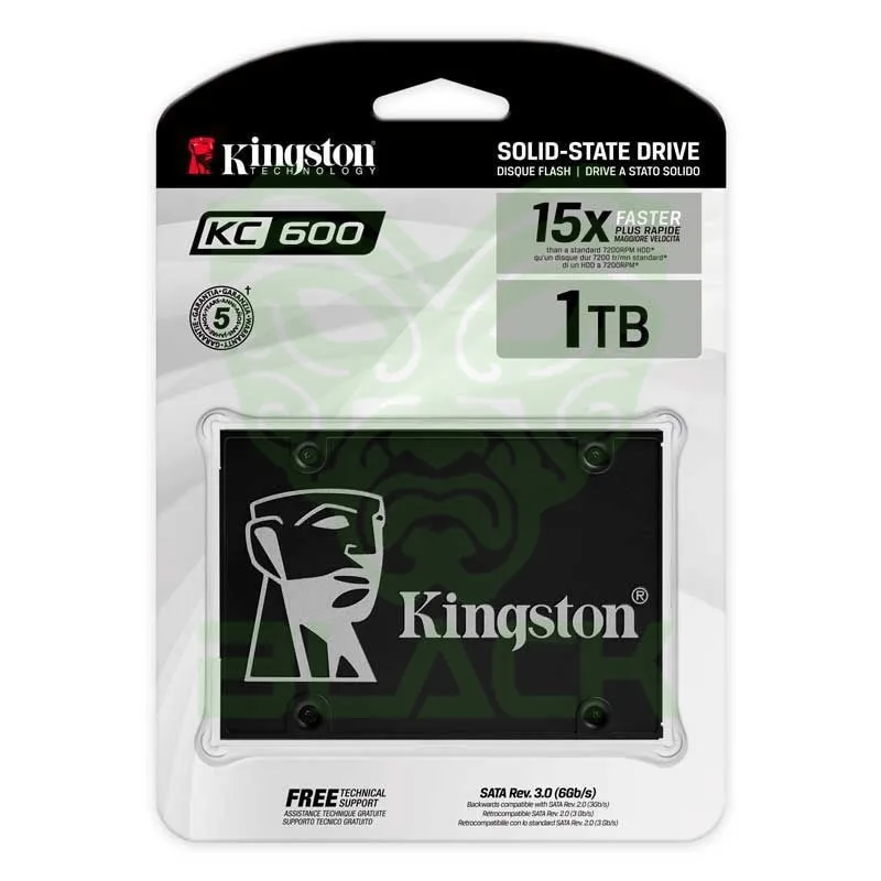 DISCO SOLIDO INTERNO SSD KINGSTON 1024GB KC600 2.5 SAT3