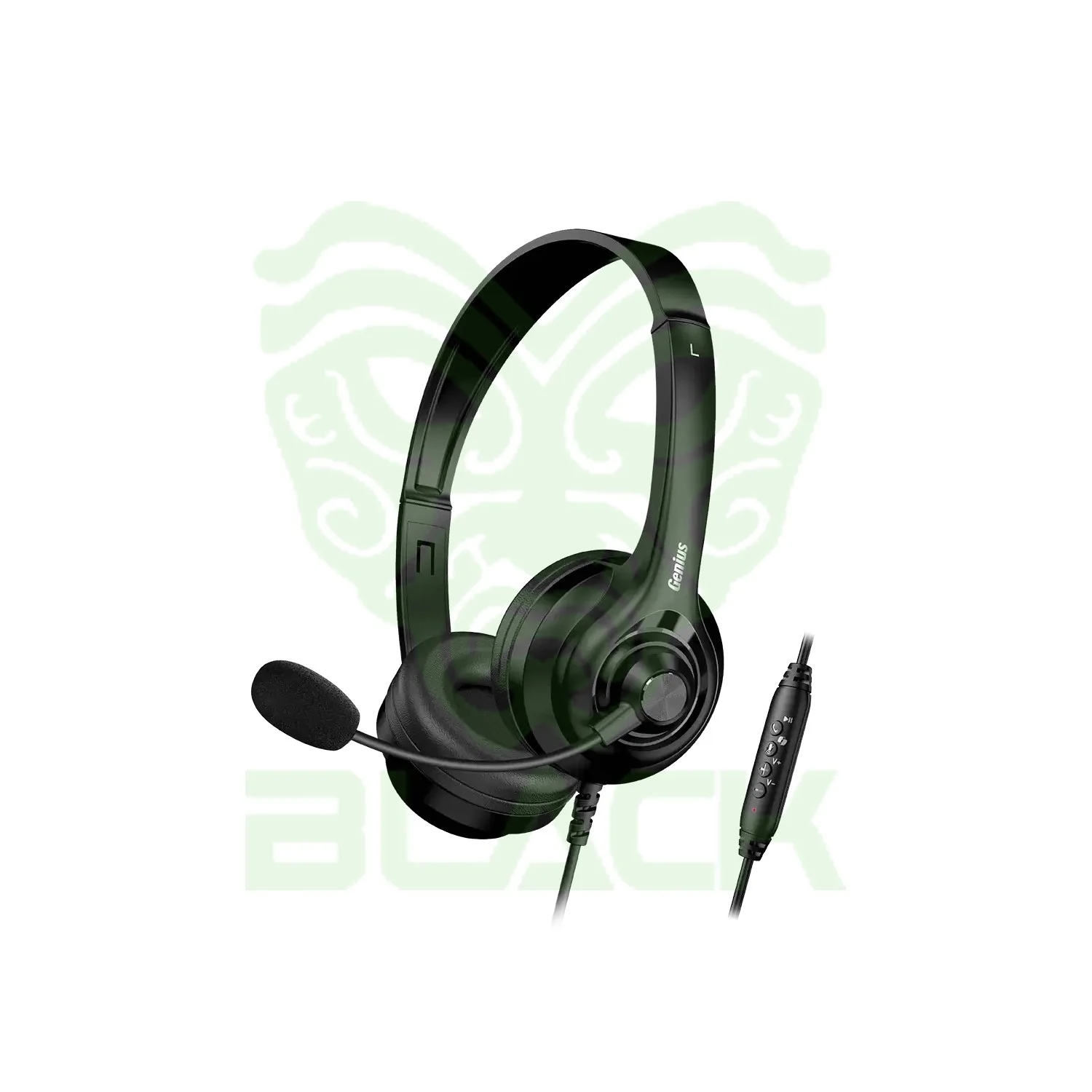 AURICULARES + MIC GENIUS HS-235U AI USB A+ USB C