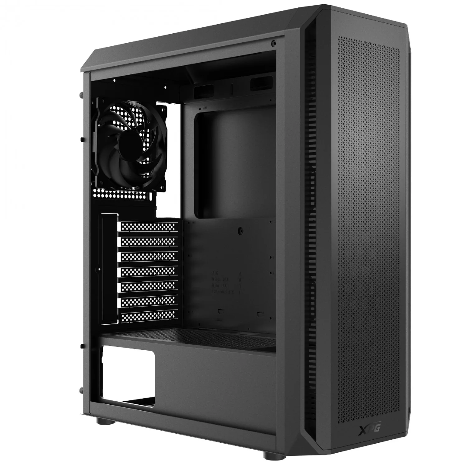 GABINETE XPG VALOR AIR PLUS NEGRO FANS ARGBX4