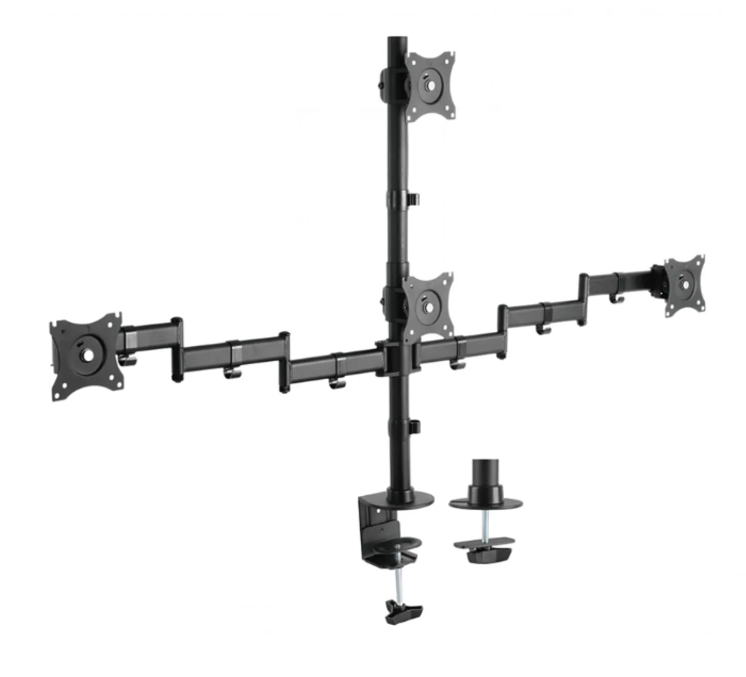 SOPORTE DE ESCRITORIO CUADRUPLE INTELAID 13/27 CARGA MAXIMA 32KG IT-DB34E