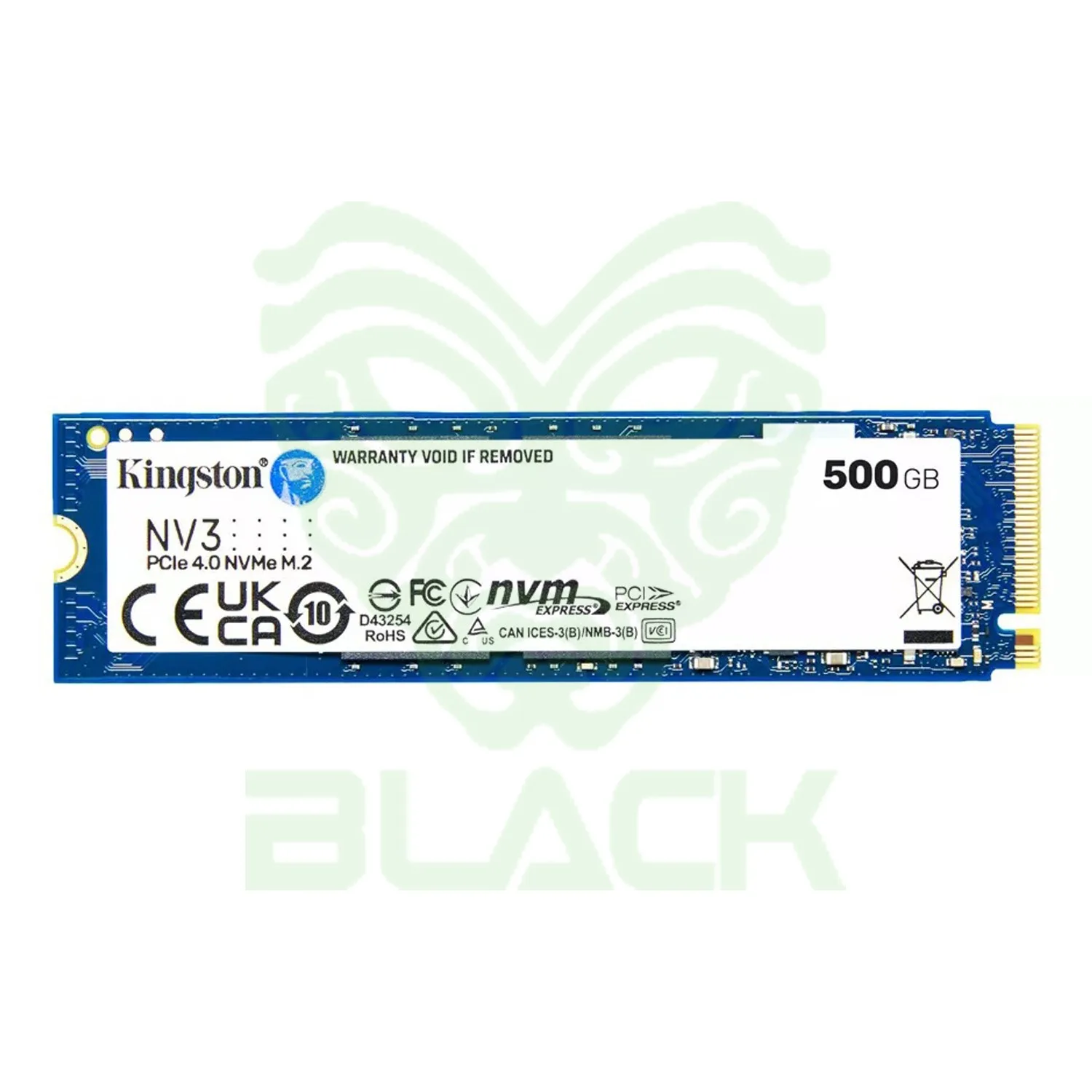 Disco Sólido SSD M.2 Kingston 500GB Nv3 5000MB/S Nvme Pci-e Gen4 X4