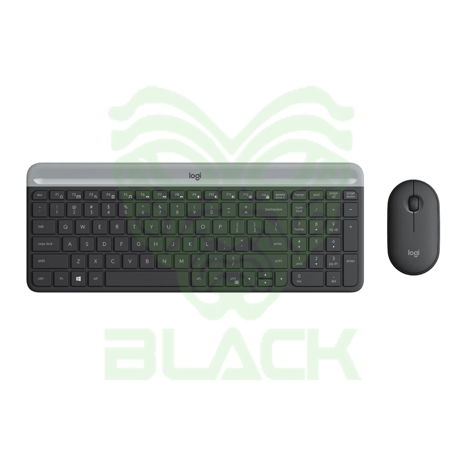 Combo Logitech Teclado Y Mouse Slim Inalambrico Mk...