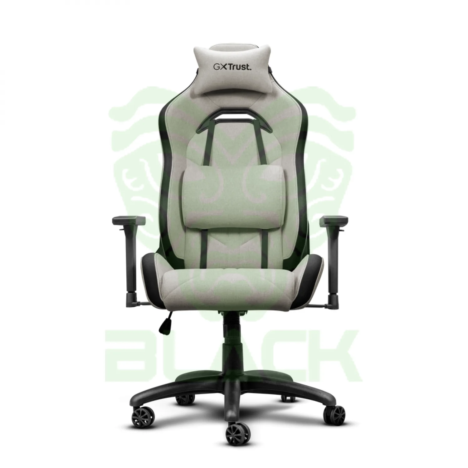 Silla Gamer Trust Ruya Gxt723 Fabric Tela Beige